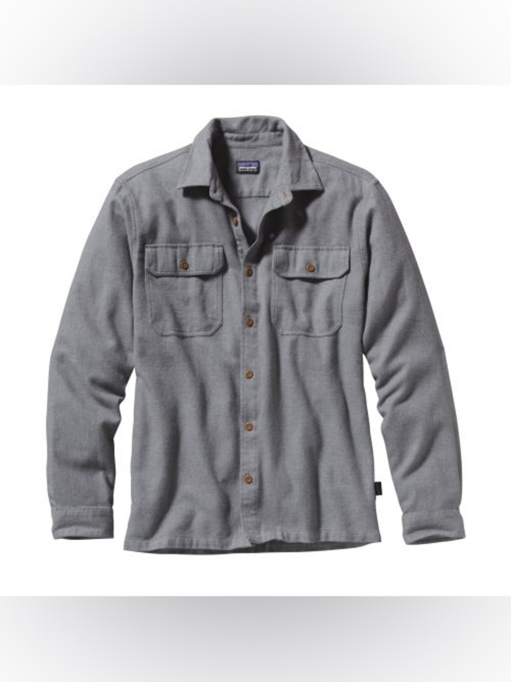 Patagonia Men's Long-Sleeved Fjord Flannel Shirt, Men’s Medium